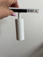 5 opbouwspots PRADO acotrack mini long in mat wit, Ophalen, Metaal of Aluminium, Nieuw, Led