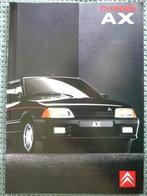 Citroen AX, brochure van 4/1991, Verzenden, Zo goed als nieuw, Citroën