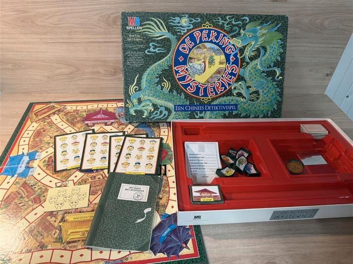 de peking mysteries orginele editie - s6586, Hobby en Vrije tijd, Gezelschapsspellen | Bordspellen, Zo goed als nieuw, Verzenden