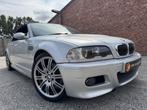 Bmw M3 e46 "MANUEEL" 125000km/leder/XENON/pdc/Navi/clim/2001, Auto's, 252 kW, 4 zetels, Achterwielaandrijving, Cabriolet