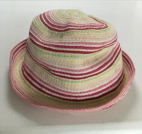 gestreept hoedje H&M 104-116, Kinderen en Baby's, Kinderkleding | Petten en Hoeden, Gebruikt, Meisje, 110 t/m 116, Hoed, Ophalen of Verzenden