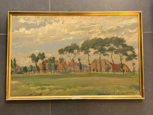 Schilderij Victor SERVRANCKX landschap Coxyde koksijde, Antiek en Kunst, Kunst | Schilderijen | Klassiek, Ophalen