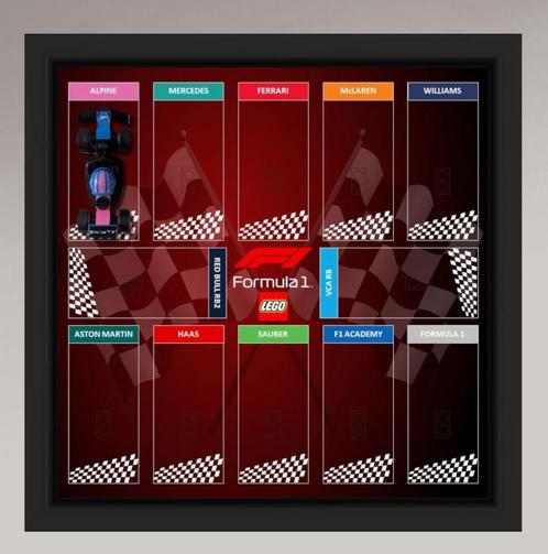 Affiche pour Mini F1 Lego (25x25cm), Kinderen en Baby's, Speelgoed | Duplo en Lego, Lego, Ophalen