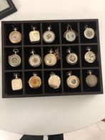 Zal horloges collectie herritage, Handtassen en Accessoires, Horloges | Antiek, Overige materialen, Zakhorloge, Onbekend, Ophalen