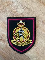 Belgische schouderpatch voor passieve verdediging, Verzamelen, Militaria | Algemeen, Ophalen of Verzenden, Overige soorten, Embleem of Badge