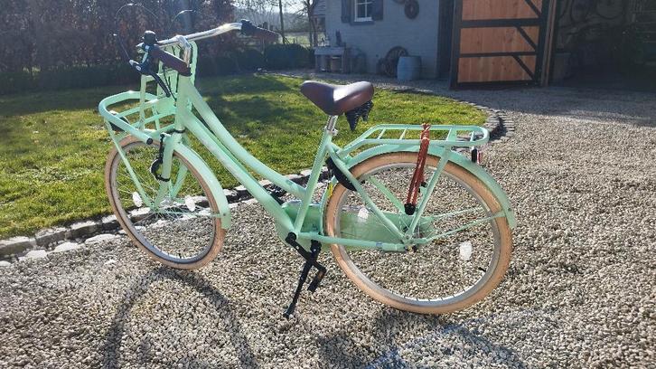 Meisjesfiets, Fietsen en Brommers, Fietsen | Meisjes, Zo goed als nieuw, 26 inch of meer, Handrem, Versnellingen, Ophalen of Verzenden