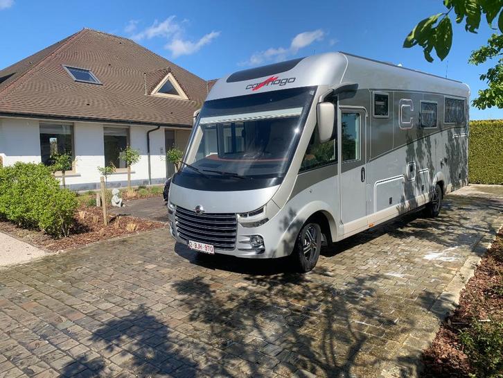 carthago met salon achteraan( fore two), Caravans en Kamperen, Mobilhomes, Particulier, tot en met 4, Integraal, Carthago, Fiat