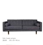 Ethnicraft sofa's N101 3zit +1 zit, Huis en Inrichting, Ophalen, Gebruikt, Stof, Design