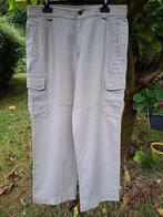 T44 Linnen broek, Beige, Ophalen of Verzenden, Somewhere, Gedragen