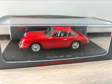Porsche 911 (901) red 1963 Spark 1:43 beschikbaar voor biedingen