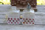 Retro vintage antieke oude parfumset, Ophalen of Verzenden