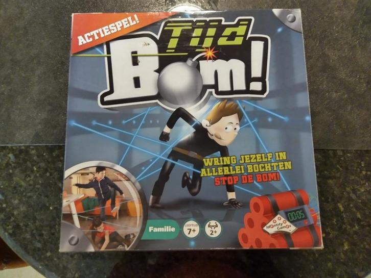 Gezelschapsspel 'Tijdbom', Hobby en Vrije tijd, Gezelschapsspellen | Overige, Gebruikt, Ophalen of Verzenden