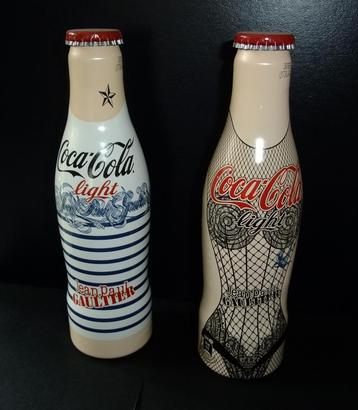 Coca Cola Light - 2 bouteilles de Jean Paul Gaultier - NOUVE