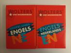 Set Wolters woordenboeken Engels, Boeken, Gelezen, Overige uitgevers, Ophalen of Verzenden, Engels