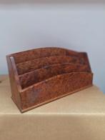 Vintage bureau organizer in rozenhout, Ophalen of Verzenden