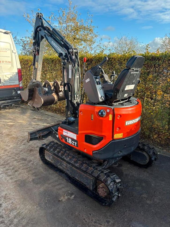 Eurocomach 1.8t kraan, Zakelijke goederen, Machines en Bouw | Kranen en Graafmachines, Graafmachine, Ophalen