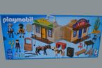 Playmobile Maison Shériff et Banque, Kinderen en Baby's, Speelgoed | Playmobil, Ophalen of Verzenden, Zo goed als nieuw, Complete set