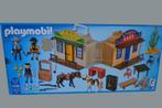 Playmobile Maison Shériff et Banque, Comme neuf, Ensemble complet, Enlèvement ou Envoi