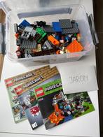 Lego Minecraft, Ophalen of Verzenden, Zo goed als nieuw, Complete set, Lego