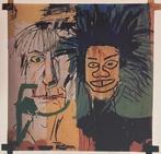 Jean Michel Basquiat: lithografie verkocht ingelijst, Antiek en Kunst, Ophalen of Verzenden