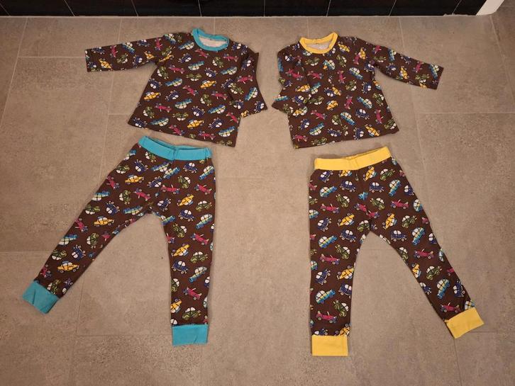 Zelfgemaakte pyjama - maat 80 à 86, Kinderen en Baby's, Babykleding | Maat 80, Zo goed als nieuw, Jongetje, Nacht- of Onderkleding
