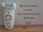 Epilateur Braun, Handtassen en Accessoires, Uiterlijk | Lichaamsverzorging, Ophalen of Verzenden, Nieuw