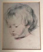 Portret zoontje peter paul Rubens, Antiquités & Art, Art | Dessins & Photographie, Enlèvement