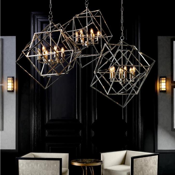 Hanglamp PTMD MATRIX 3D Lamp, Huis en Inrichting, Lampen | Plafondlampen, Zo goed als nieuw, Metaal, Ophalen