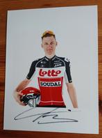Gesigneerde foto van Tim Wellens., Sport en Fitness, Wielrennen, Verzenden, Nieuw