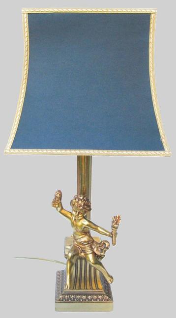 Opmerkelijke Hollywood Regency lamp Deknudt. beschikbaar voor biedingen