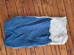 KOEKA blauw slaapzakje wafelstof teddy superzacht, Gebruikt, Ophalen, 85 tot 100 cm