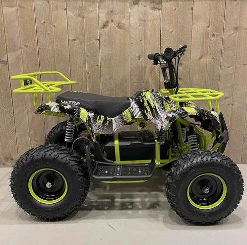 RoadMax | Elektrische Kinderquad Groen Carbon 1000W 48V, Kinderen en Baby's, Speelgoed | Buiten | Accuvoertuigen, Nieuw, Ophalen of Verzenden