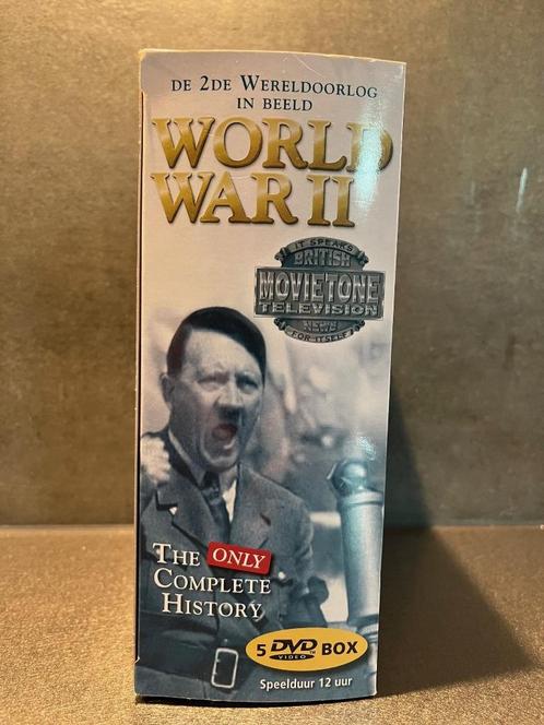 World War II - De 2de Wereldoorlog in beeld DVD box, Cd's en Dvd's, Dvd's | Documentaire en Educatief, Nieuw in verpakking, Oorlog of Misdaad