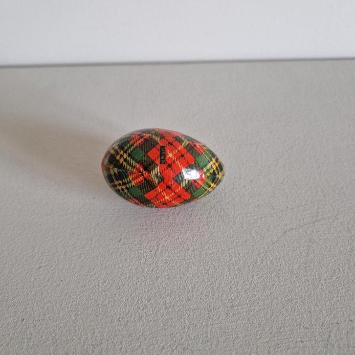 Kit de couture écossais en tartan et tartanware: porte-laine, Antiquités & Art, Curiosités & Brocante, Enlèvement ou Envoi