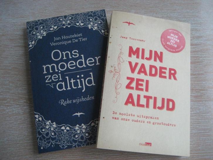 Ons moeder zei altijd, mijn vader zei altijd, Boeken, Essays, Columns en Interviews, Ophalen of Verzenden