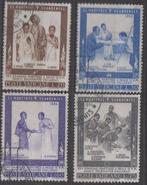 VATICAAN 1965 - Oegandese Martelaren- Yvert 423-425 en 427, Ophalen of Verzenden, Gestempeld