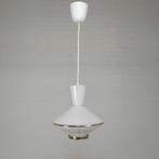 Hanglamp, met glazen kap in UFO model, jaren 50, Verzenden
