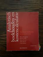 Handboek Analytisch boekhouden en kostencalculatie, Ophalen, Zo goed als nieuw, Nederlands, Carine Patfoort; Werner Bruggeman