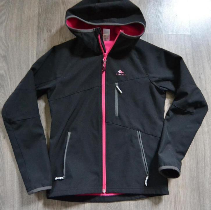 Jas Quechua maat 146/152, Kinderen en Baby's, Kinderkleding | Maat 146, Gebruikt, Meisje, Jas, Ophalen of Verzenden