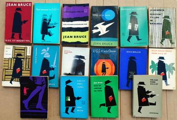 16 [eerste druk] spionageromans 'Agent O.S.S. 117"-1960/1970 beschikbaar voor biedingen