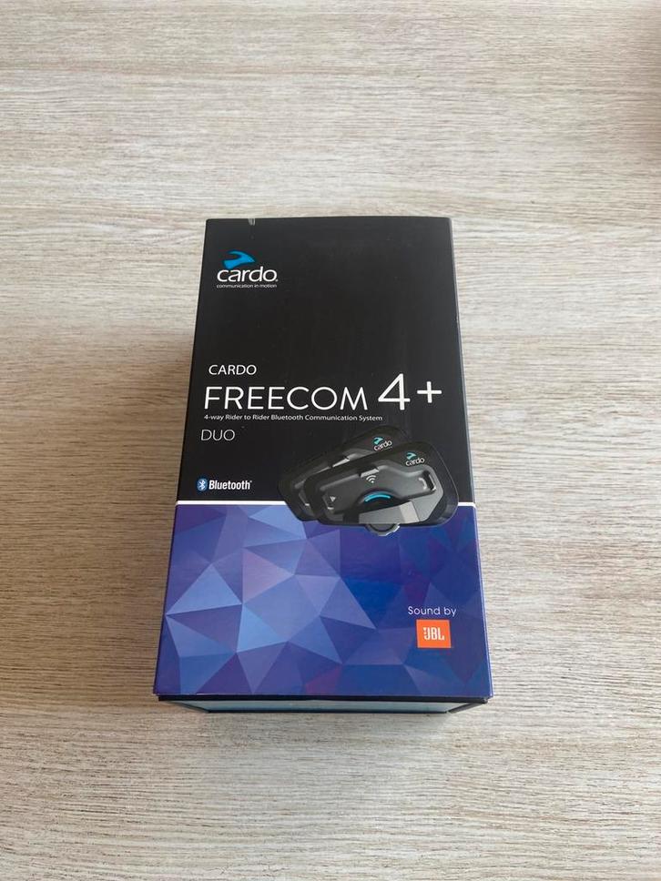 Intercom moto cardo freecom 4+, Motoren, Accessoires | Navigatiesystemen, Zo goed als nieuw, Ophalen of Verzenden