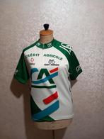 maillot de cyclisme rétro vintage crédit agricole eddy merck, Vélos & Vélomoteurs, Enlèvement ou Envoi