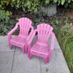 Deux chaises de jardin enfant, Empilable, Plastique, Enlèvement, Utilisé