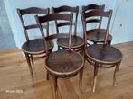 Suite de 5 chaises bistrot Thonet modèle A200 vers 1920-1925, Maison & Meubles, Chaises, Brun, Enlèvement, Bois, Cinq, Six Chaises ou plus