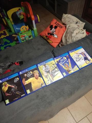 Lot de jeux ps4 le tour de France vélo.  beschikbaar voor biedingen