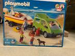 Playmobil Vakantieauto + Boot, Kinderen en Baby's, Speelgoed | Playmobil, Ophalen, Zo goed als nieuw