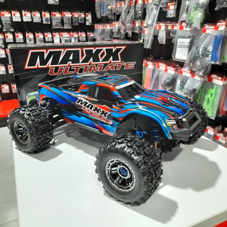 Traxxas Maxx Ultimate Promo, Hobby en Vrije tijd, Modelbouw | Radiografisch | Auto's, Nieuw, Auto offroad, Elektro, RTR (Ready to Run)