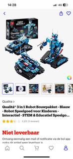 3 in 1 robot bouwpakket, Ophalen