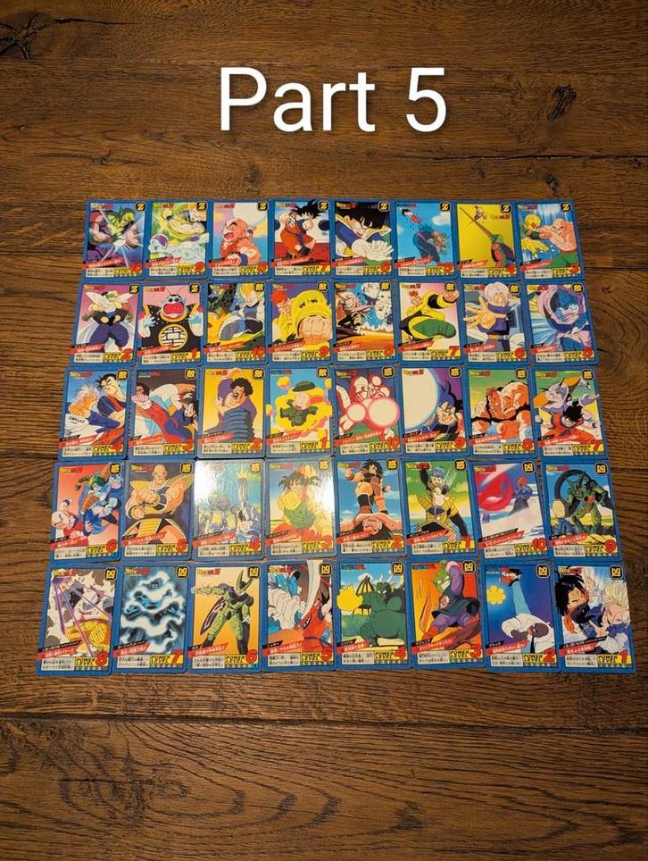 Cartes Dragon Ball Super Battle part 5 complète reg 40/40, Collections, Cartes à jouer, Jokers & Jeux des sept familles, Utilisé