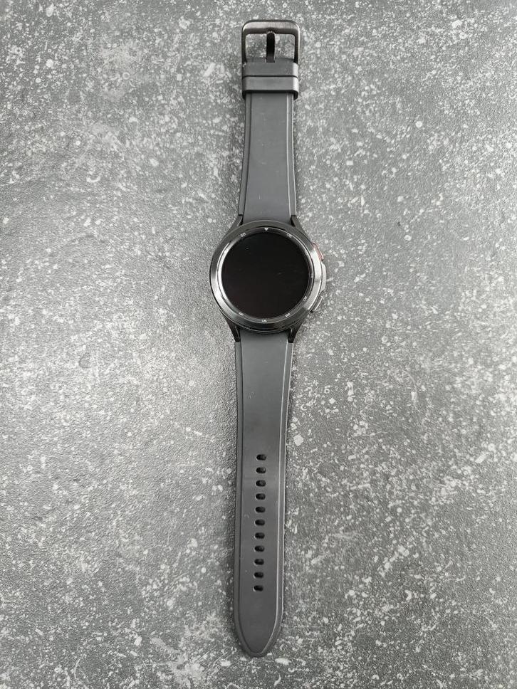 Samsung Galaxy Watch 4 - 46mm (SM-R890), Handtassen en Accessoires, Smartwatches, Zo goed als nieuw, Zwart, GPS, Ophalen of Verzenden